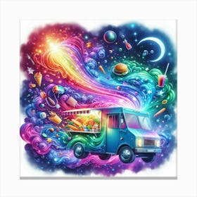 Food Truck Canvas Print