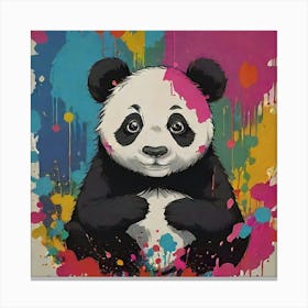 Panda Bear Canvas Print