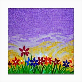 Mosaic Painting 4 Canvas Print