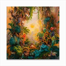 'The Jungle' 1 Canvas Print