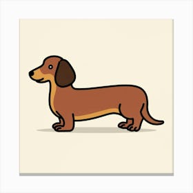 Dachshund 2 Canvas Print