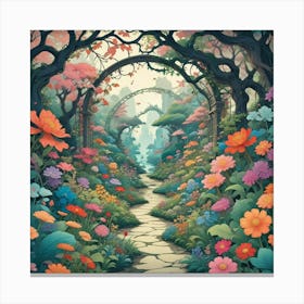 Fairy Garden 11 Canvas Print