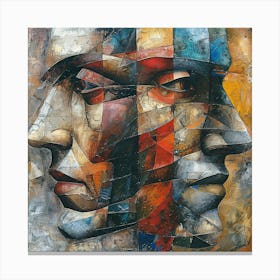 Two Faces 7 Canvas Print