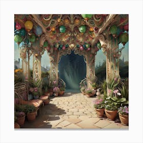 Enchanted Garden 1 Canvas Print