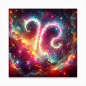 Capricorn Nebula #1 Canvas Print