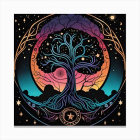 Tree Of Life 5 Canvas Print