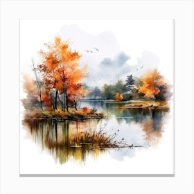 Watercolor Painting 3 Canvas Print