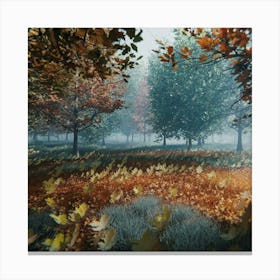 Autumn Forest 1 Canvas Print