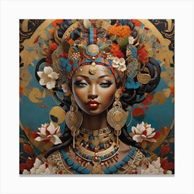 Egyptian Woman Canvas Print