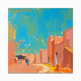 Moroccan Village Canvas Print