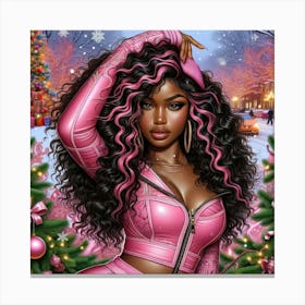 Pink beauty Canvas Print