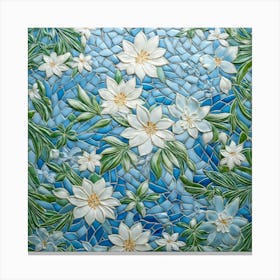 On A Radiant Summer Day An Exquisitely Reflective Plaster Bandage Is Intricately Woven Into An Elab (1) Canvas Print