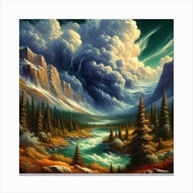 Tempestuous Beauty 10 1 Canvas Print