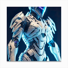 Ciborg Cyberpunk Robot (135) Canvas Print