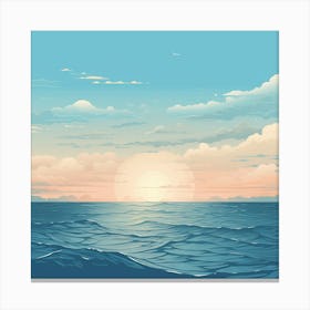 Seascape 2 Canvas Print