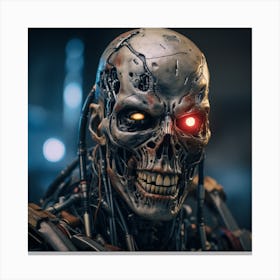 Terminator 4 Canvas Print