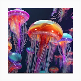 Jellyfish 5 Canvas Print