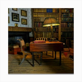 Library Canvas Print