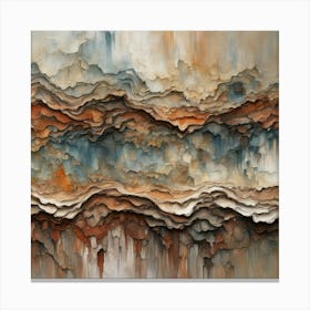 Abstract Landscape Painting 8 Canvas Print