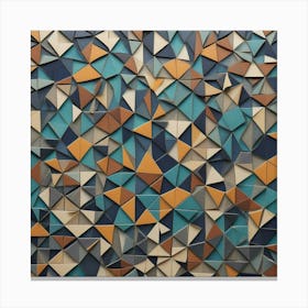 Geometric Wall Art Canvas Print