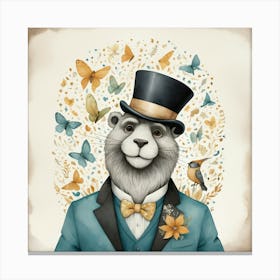 Default Mr Confidence Nursery Art 2 Canvas Print