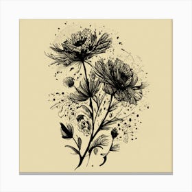 Floral Canvas: Artful Prints Canvas Print