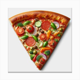 Pizza80 1 Canvas Print