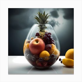 Fruit Bowl 1 Canvas Print