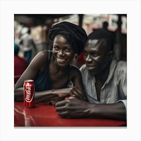 Coca Cola Canvas Print