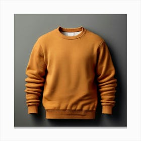 Mock Up Jumper Blank Plain Sweater Pullover Knit Cotton Wool Fleece Soft Comfy Cozy M (23) Canvas Print