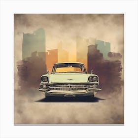 Vintage Car Canvas Print