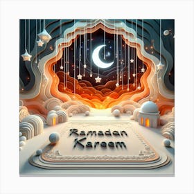 Ramadan Kareem 1 Canvas Print