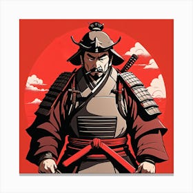 Samurai Warrior 2 Canvas Print