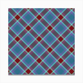 Plaid Pattern Canvas Print