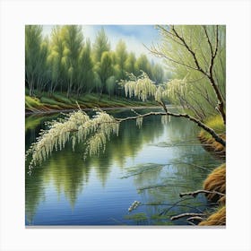 Pussy Willow Canvas Print