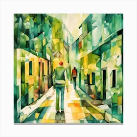 Street Scene Canvas Print