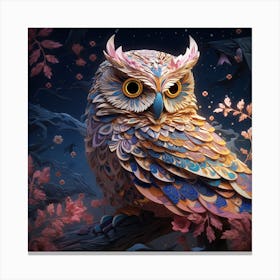 Owl Bird Canvas Print