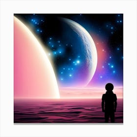 Cosmic understanding Canvas Print