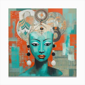 Contemporary African American Art Canvas Print