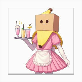 Banana Maid Canvas Print