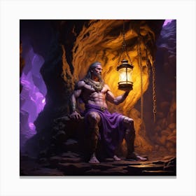 King Of The Gods 2 Canvas Print