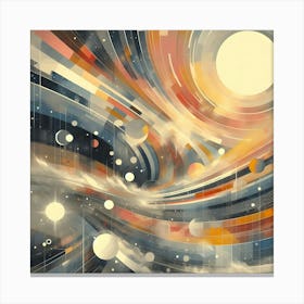 Space Vortex Canvas Print