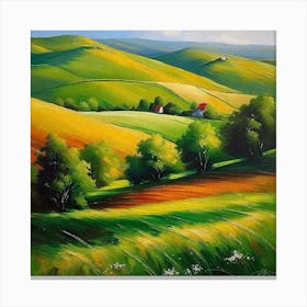 Landscape Painting 143 Canvas Print