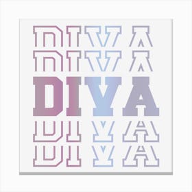 Diva! Canvas Print