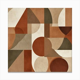 Abstract Shapes Canvas Print