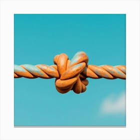 Knot Stock Photos & Royalty-Free Images Canvas Print