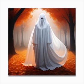 Ghost In The Woods 6 Canvas Print