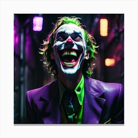 Joker 124 Canvas Print