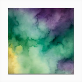 Abstract Watercolor Background 1 Canvas Print