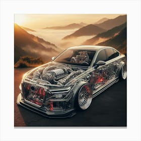 Audi A8 Canvas Print